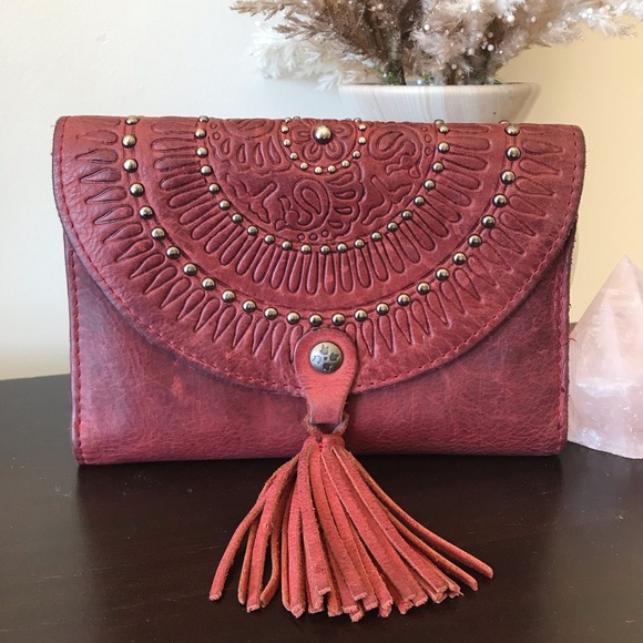 Patricia Nash Colli Studded Tassel Clutch Wallet - Picture 13 of 13
